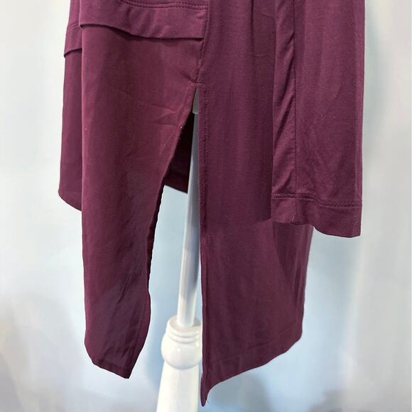 White House Black Market asymmetric top women's medium - Picture 3 of 7